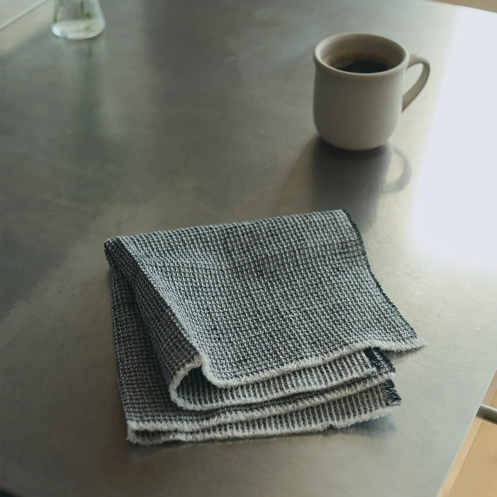  KINTO FUTO WAFFLE CLOTH WCL_ 360X360MM  OFF-WHITE 3