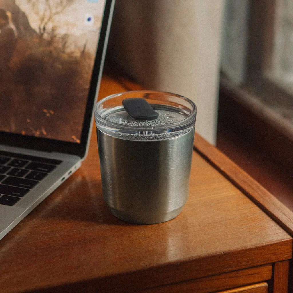  KINTO TO GO TUMBLER 240ML / 8OZ WITH PLUG  STAINLESS STEEL 9