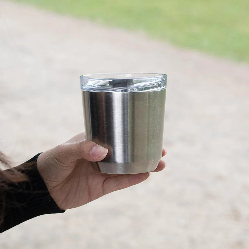  KINTO TO GO TUMBLER 240ML / 8OZ WITH PLUG  STAINLESS STEEL 10