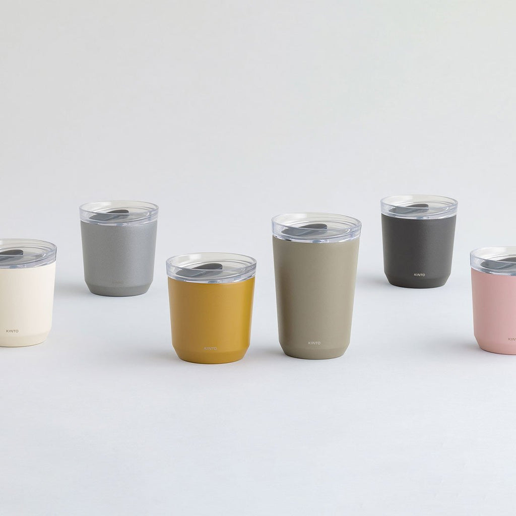  KINTO TO GO TUMBLER 360ML / 12OZ WITH PLUG  BLACK 11