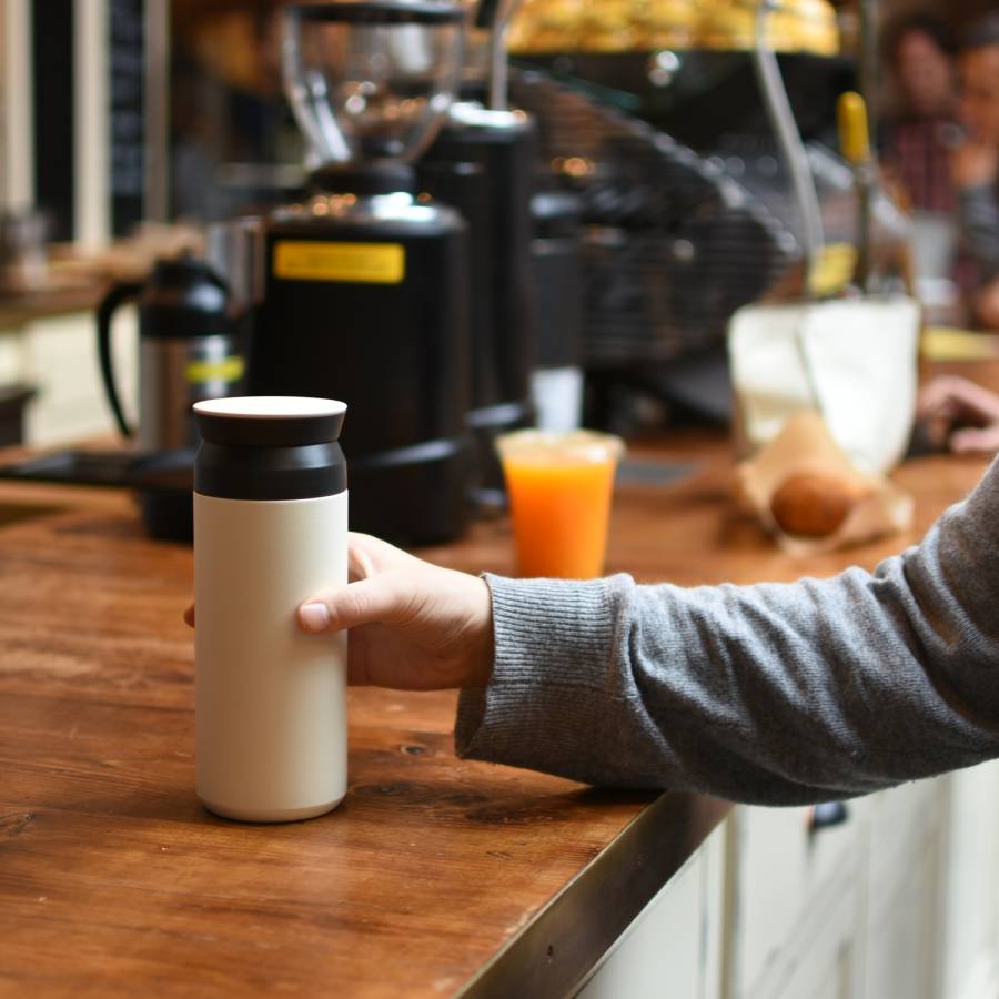  KINTO TRAVEL TUMBLER 500ML  WHITE 8