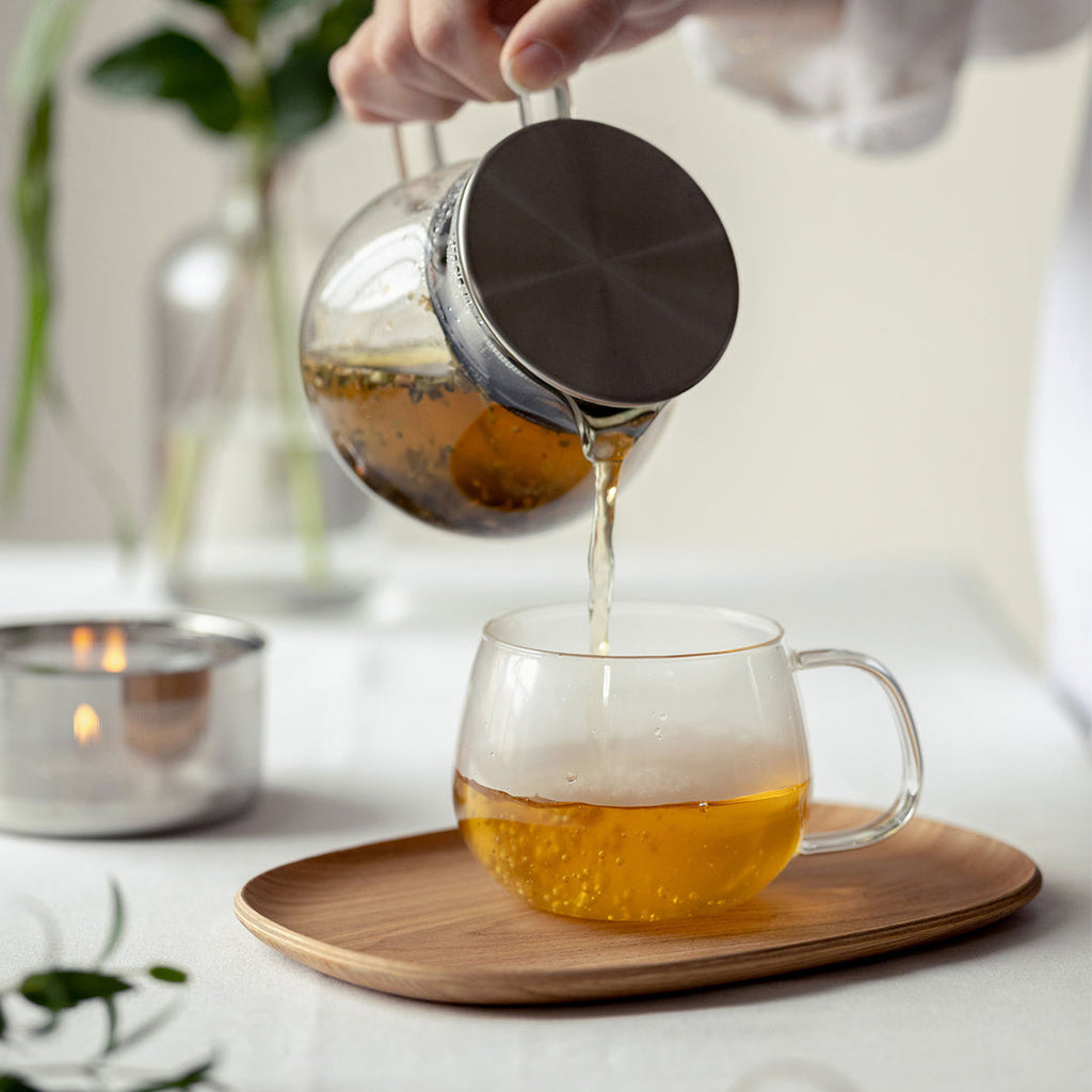  KINTO UNITEA CUP & TRAY 210MM  WILLOW 1