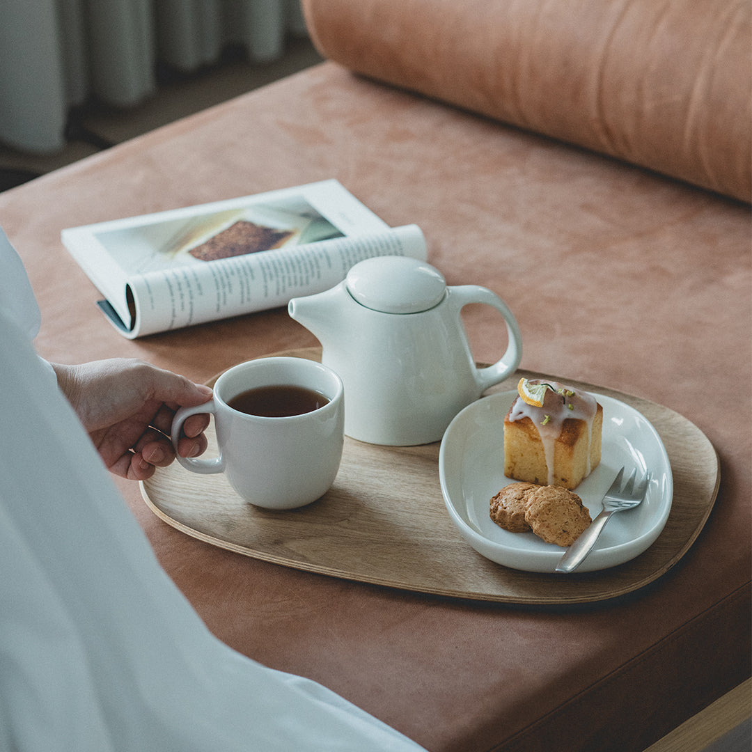 KINTO UNTEA Nonslip Tray – Minimal Slip-Resistant Serving Tray