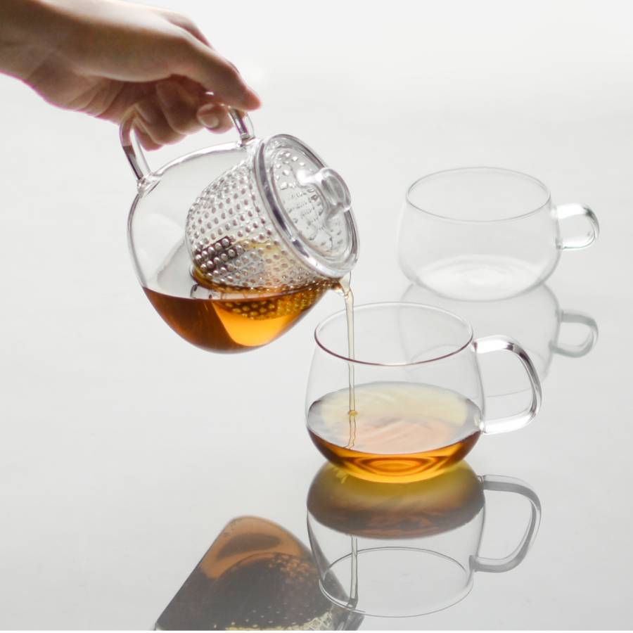  KINTO UNITEA TEAPOT 450ML / 17OZ PLASTIC  CLEAR 1