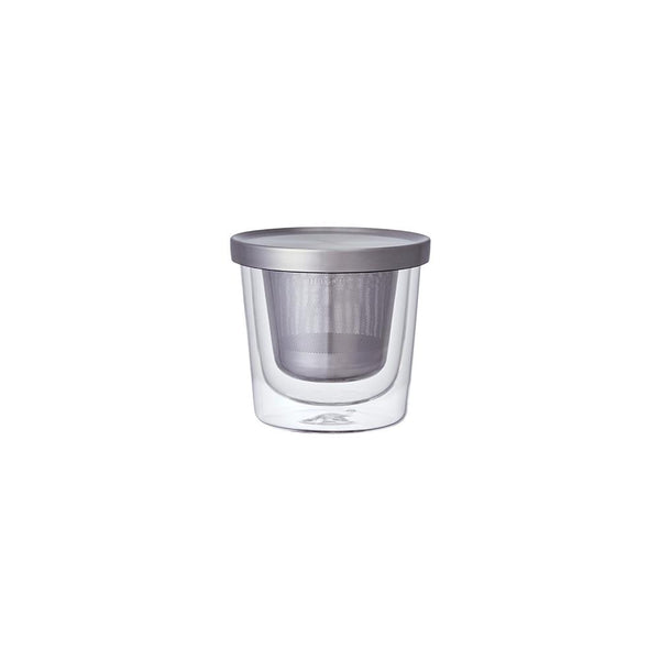 KINTO LT CUP WITH STRAINER 260ML WHITE-NO-COLOR 