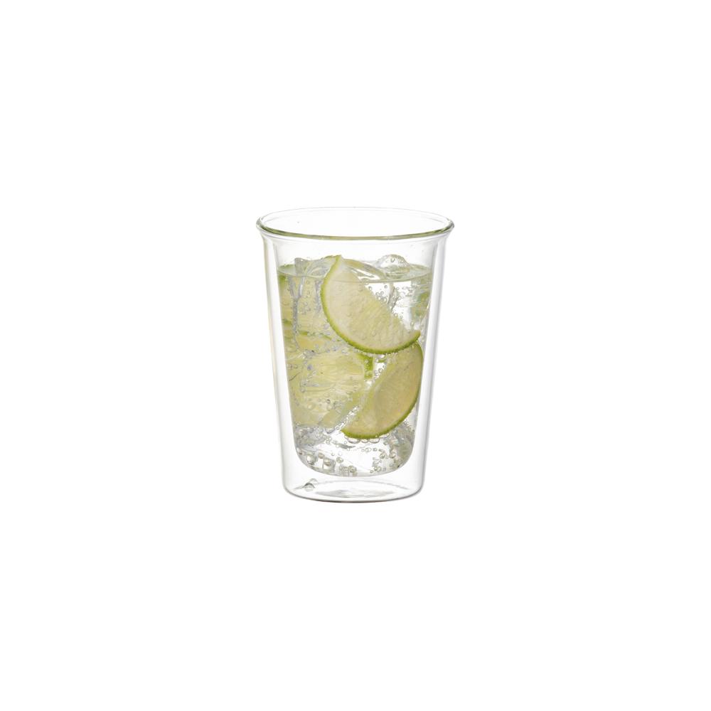  KINTO CAST DOUBLE WALL COCKTAIL GLASS 290ML  WHITE-NO-COLOR 