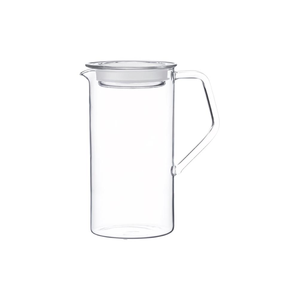 Water Pitcher, Clear Glass