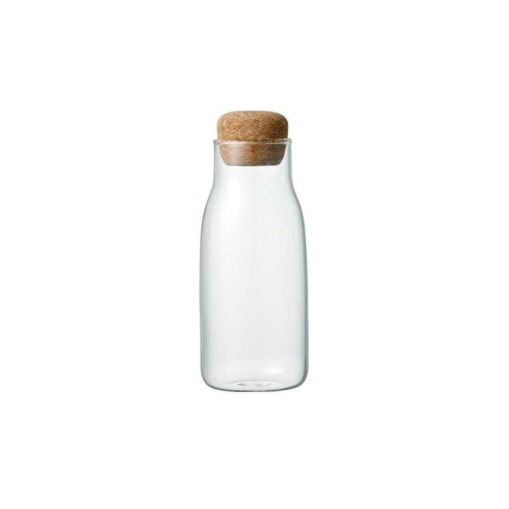 Clear and Cork Water Bottle