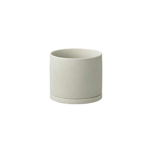 KINTO PLANT POT 191_ 105MM / 4IN EARTH GRAY 