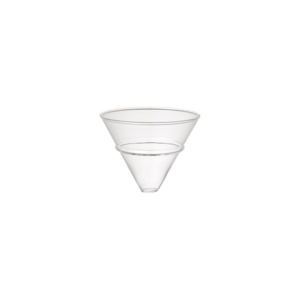  KINTO SCS-S02 4CUPS GLASS BREWER  WHITE-NO-COLOR